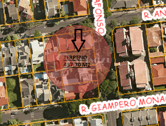 Terreno à venda em Maringá, Zona 02, com 437.7 m²