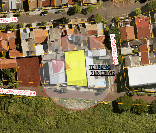 Terreno à venda em Maringá, Jardim Santa Rosa, com 313.13 m²