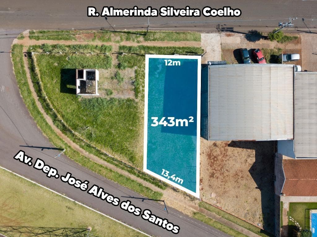 Terreno com 343.92 m² à Venda no Jardim Everest - Maringá