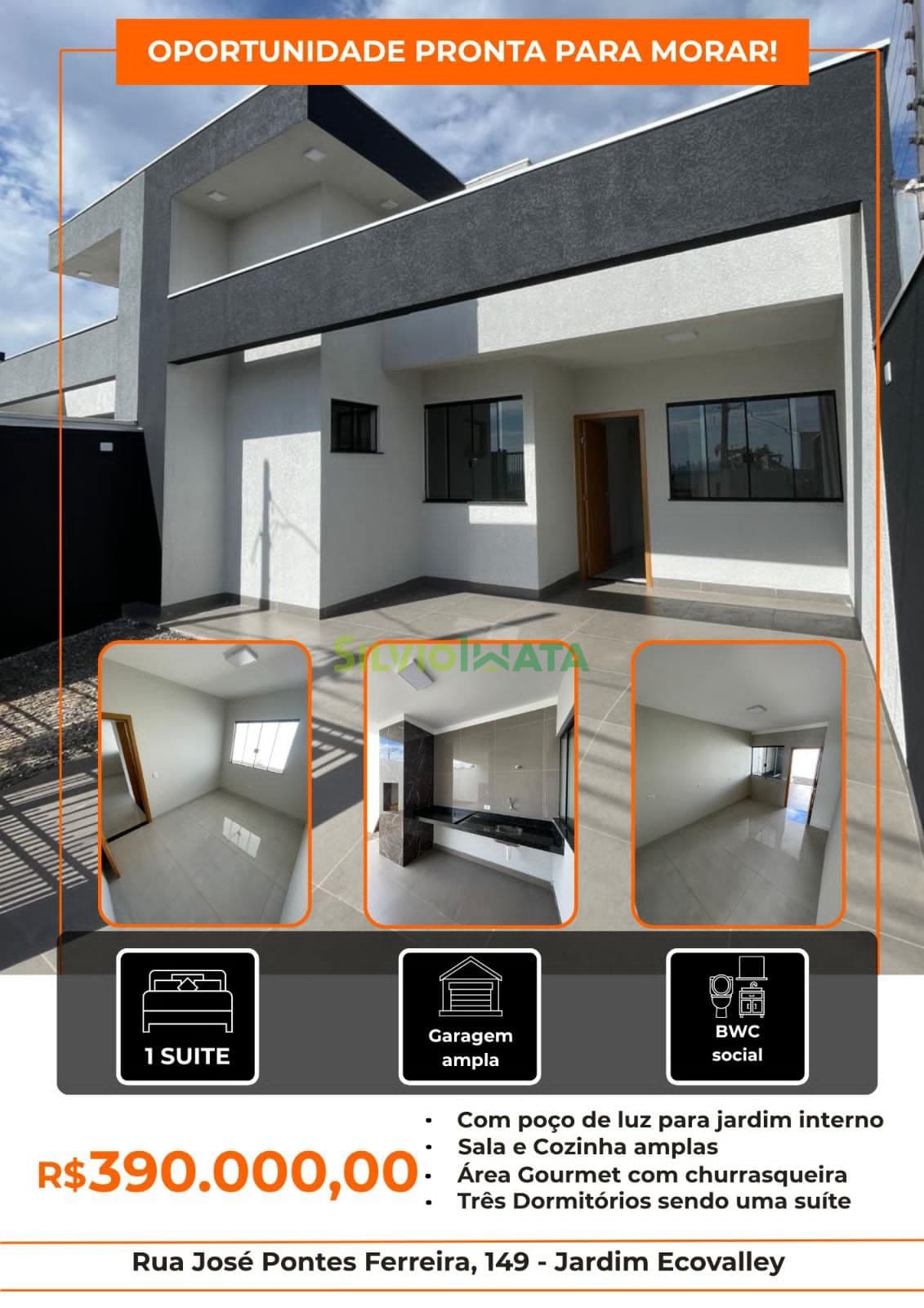 Casa Moderna à Venda